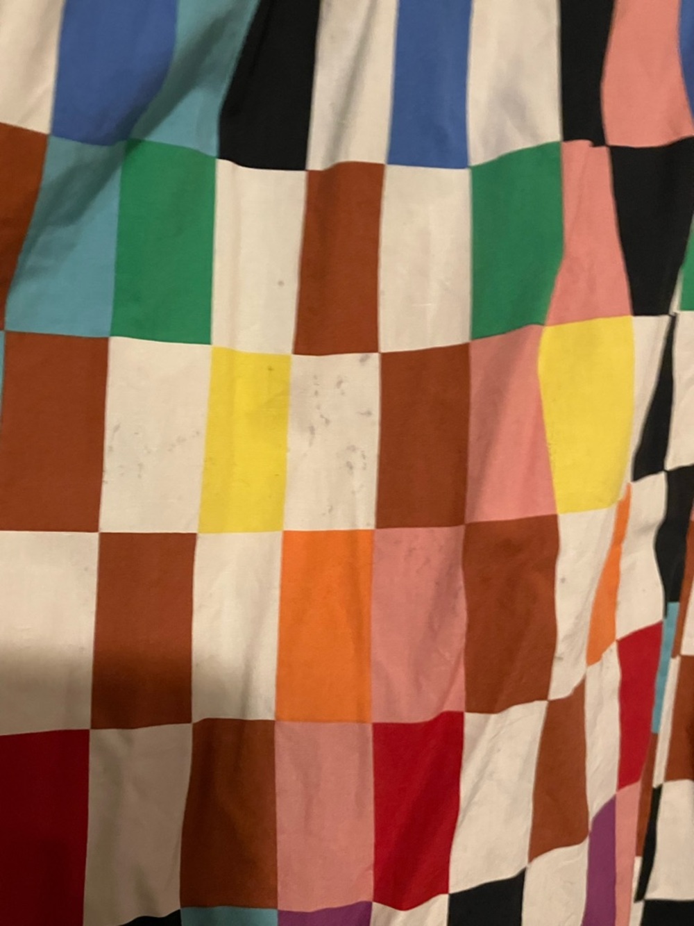 XL Target Pride short sleeved checkered skater dress - Picture 5 of 6